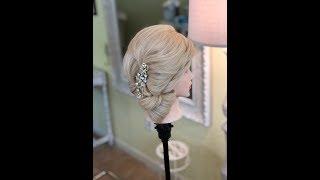 Quick updo for thick hair