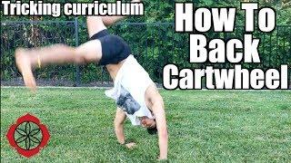 How to Back Cartwheel  Tricking Basics Tutorial