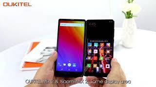 Lets see something real OUKITEL MIX2 vs Xiaomi Mix 2 design