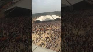 Lakhs gather to welcome PM Modi in Shravasti Uttar Pradesh  #shorts