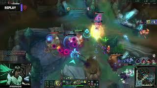 FLY PRINCE ZERI PENTAKILL POV - FLY VS TSM  #lcs