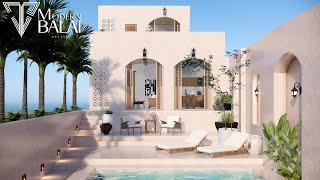 Small Modern Mediterranean House An Aesthetic Airbnb  2-Bedroom