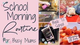 MUM MORNING ROUTINES UK  SCHOOL MORNING HACKS 2019  BACK TO SCHOOL TIPS