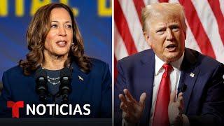 Esta fue la respuesta de Harris a Trump por cuestionar falsamente su identidad  Noticias Telemundo