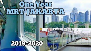 ジャカルタ地下鉄MRT、after 1 Year of operation. MRT Jakarta Metro Subway. SEPI setelah Maraknya Virus