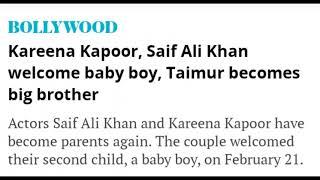 Kareena Kapoor new Baby  Taimurs Brother #kareenakapoorson #shorts