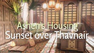 Sunset Over Thavnair Commentary and Break It Down Guide FFXIV Housing