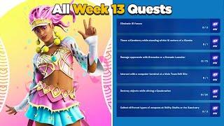 Fortnite All Week 13 Season Quests Guide - Chapter 3 Season 1