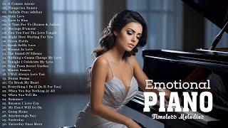 Romantic Emotional Piano Love Songs  Beautiful Old Love Songs 70s 80s 90s  Classical Love Songs