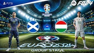 FC 24 - Scotland vs. Hungary  UEFA EURO 2024 Group A Full Match  PS5™ 4K60