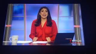 Nicole Suarez Sexy Legs Red OutFit & Lucy Rojas Sexy Legs Black & Yellow OutFit El Tempo