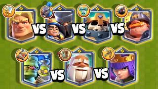 WHO IS THE BEST CHAMPION?  CHAMPIONS CHALLENGE  CLASH ROYALE