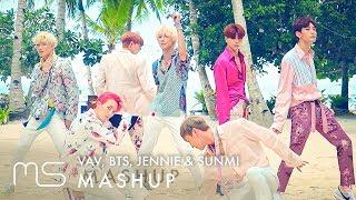 VAV BTS JENNIE SUNMI – Give Me More Fire Solo Gashina MASHUP