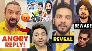 LAFDA Ajaz Khan ANGRY Reply to Harsh Beniwal’s Video… Elvish Yadav  Salman Khan Diljit Dosanjh