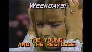 Patty Williams Attempts Suicide 1983  The Young & The Restless Promo w Andrea Evans