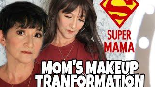 MY MOMS SIMPLE MAKEOVER FROM STRESS TO FRESH#stressfreemakeup #mommakeup