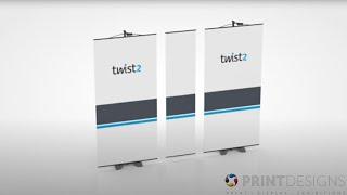 Twist2 Banner Stands   Flexilink Panels