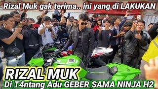 KETIKA RIZAL MUK DI T4Ntang 4DUU GEBER SAMA NINJA H2 Kenung SUNMORI LAMPUNG Ada Mblo RIZKI