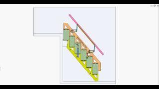 Folding stair 1b