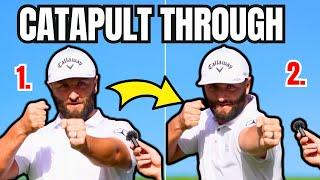 Jon Rahm explains PRECISELY how to it your IRONS with EASY POWER