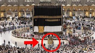  Live Ghilaf e Kaaba Kiswah Changing 2024  Makkah  Hajj 2024  Exclusive Of Kaba Kiswa Change 