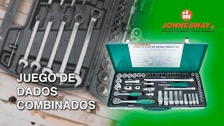 JONNESWAY JUEGO DE DADOS COMBINADOS 14 - 38 57 pcs