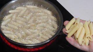 Fry Pasta in Oil - Tastier Than Chips