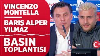 Türkiye - Çekya  Vincenzo Montella ve Barış Alper Yılmaz Basın Toplantısı