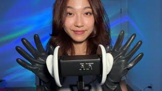ASMR INTENSE Glove Sounds for EXTREME TINGLES  Latex Rubber + Scrubbing Your Ears