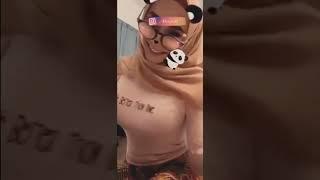 hijab jilboob ellysya hot body Goals bikin tegang 
