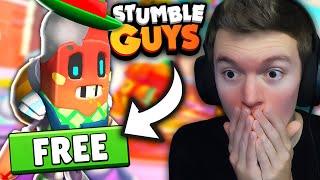 UNLOCKING CRAZIEST *FREE SKIN* IN STUMBLE GUYS