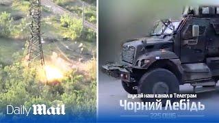 Miracle Maxxpro dodges drones and mines to save wounded Ukrainians in Chasiv Yar