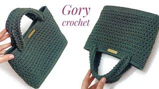 كروشيه شنطة يد بحجم كبير سهله وبسيطه bag crochet.tas rajutanСумка крючкомBolsa de ganchillo