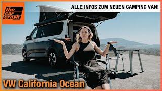 VW California Ocean 2024 Alle Infos zum NEUEN Camping Van auf T7 Multivan Basis Review  Test