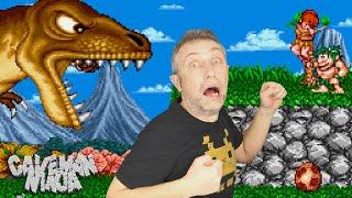 PAPOUNET CONTRE LES DINOSAURES GÉANTS  JOE & MAC Caveman Ninja  Arcade Retrogaming 