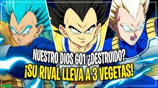 Nuestro DIOS GO1 es ¿DERROTADO? Este JUGADOR lleva 3 VEGETAS DRAGON BALL FIGHTERZ