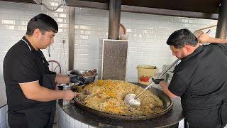 УЗБЕКИСТАН САМЫЙ ПОПУЛЯРНЫЙ ПЛОВ В МИРЕ. ГОТОВИМ ПЛОВ НА ИФТАР.Pilaf cooked for 5000 people. RAMADAN