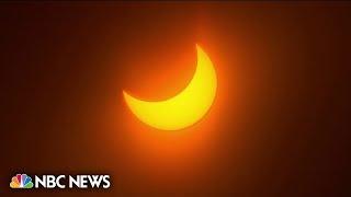 ‘Ring of fire’ solar eclipse seen across parts of U.S.