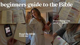 The ULTIMATE beginners guide to the Bible what you need to know tips for reading best resources