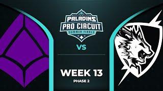 PALADINS Pro Circuit Flashpoint vs Team Greg Phase 2 Week 13