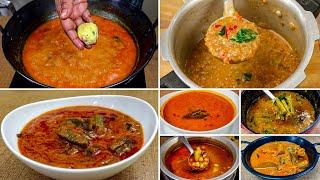 7 நாட்களுக்கு 7 விதமான குழம்பு வகைகள்  7 Day 7 Variety Kulambu Recipes  Kulambu Varieties In Tamil