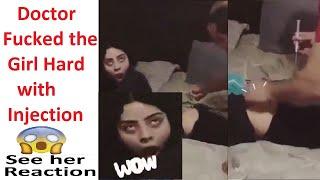 Doctor fucked the girl hard with injection  Injection in ass to hot young girl by doctor