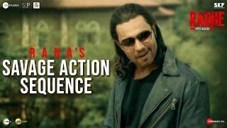 Radhe Ranas Savage Action Sequence  Randeep Hooda  Salman Khan  Prabhu Deva  Watch Now