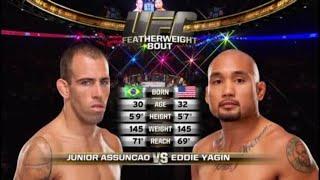 Junior Assuncao vs Eddie Yagin