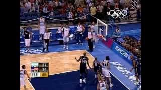 Argentina Shock USA in Mens Basketball - Athens 2004 Olympics