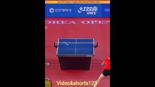 Table Tennis Match Highlights in 30 seconds. #shorts