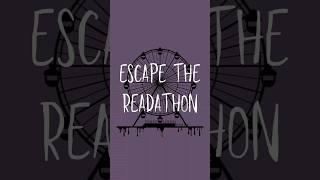 Come to the Black Cat Carnival in May Full details for Escape the Readathon are in the linked video