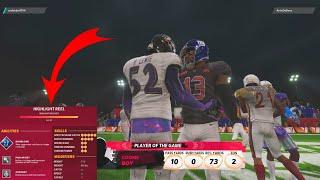 DOMINATING With MAX LEVEL OBJ Player Build Madden 21 The Yard Gameplay