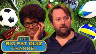 Richard Ayoade & David Mitchell Surprise EVERYONE In The Sports Round  Big Fat Quiz