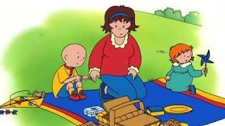 Caillou S02 E77 I Comic Caper  Hide and Seek  Caillous Clouds  Caillou Cleans Up